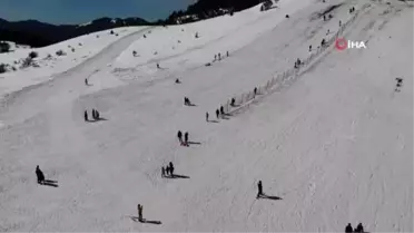 Keltepe Kayak Merkezi 10 bin kişi ağırladı