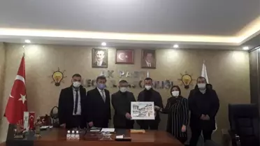 Türk İş Sendikasından AK Parti'ye ziyaret