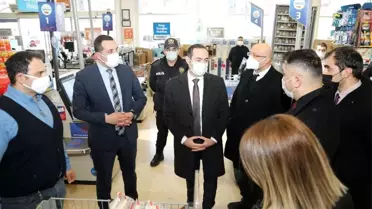 Atakum'da sıkı korona virüs denetimi