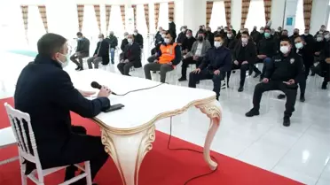 Manyas'ta kovid-19 tedbir toplantısı