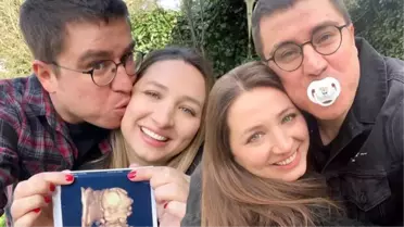 İbrahim Büyükak ve eşi Nurdan Büyükak'ın büyük heyecanı: Oğlumuzla ilk selfie'miz