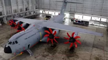 A400M nakliye uçaklarının bakım ve onarım çalışmaları İspanya ve Almanya dışında sadece Kayseri'de yapılıyor