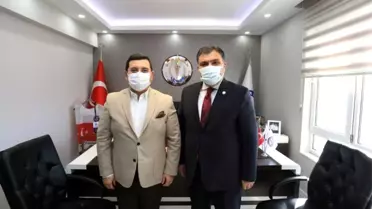 Başkan Tütüncü'den Sağlık-Sen'e taziye ziyareti