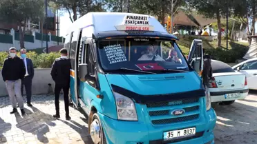Dolmuş şoförlüğüne başlayan genç kız, yolcuları şaşırtıyor