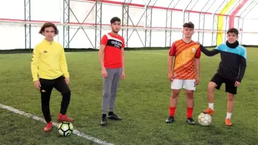 Nevşehir'de halı sahalar hizmet vermeye başladı