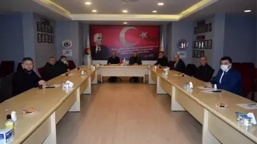 Oda başkanları pandemiden etkilenen esnafın durumunu görüştü