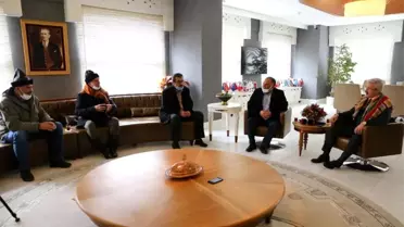 Yörük Türkmen Derneği'nden Başkan Erdem'e ziyaret