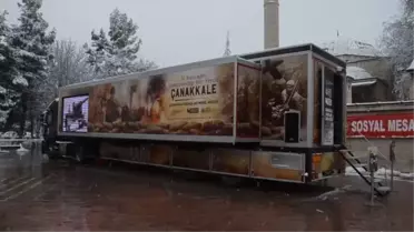 Çanakkale Savaşları Mobil Müzesi ziyarete açıldı