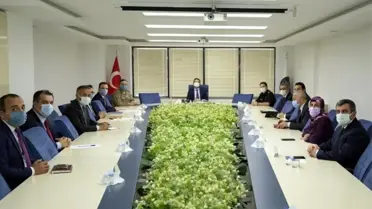 İpekyolu'nda 'İlçe İdare Şube Başkanları Toplantısı' yapıldı