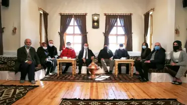 Rektör Coşkun gazetecilerle buluştu