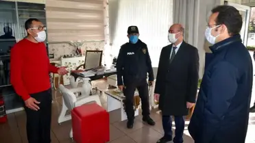 Son dakika haberi... Selçuklu'da korona virüs denetimi