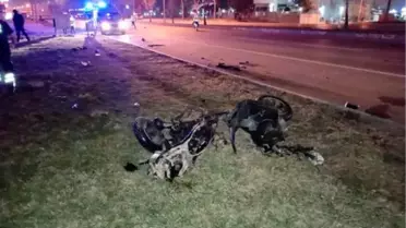 Motosikletli kurye trafik kazasında hayatını kaybetti