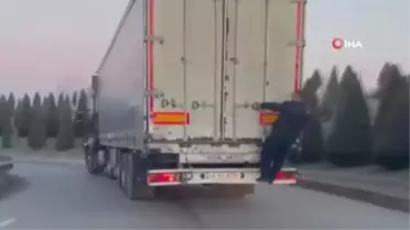 Tırın arkasında 'pes' dedirten yolculuk