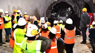 Narlıdere Metrosunda ilk tünel tamam
