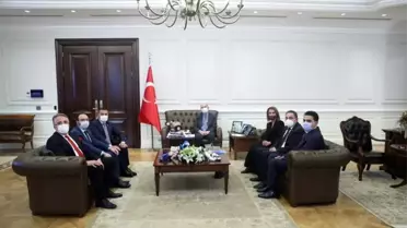 Son Dakika | Nevşehir heyetinden, İçişleri Bakanı Soylu'ya ziyaret
