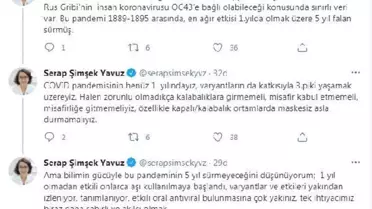Son Dakika | Bilim Kurulu Üyesi Yavuz: Varyantların katkısıyla 3'üncü piki yaşamak üzereyiz