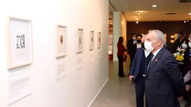 Küçükçekmece Belediyesi'nden milli marşın 100. yılına özel 100 Ekslibris çalışması sergisi