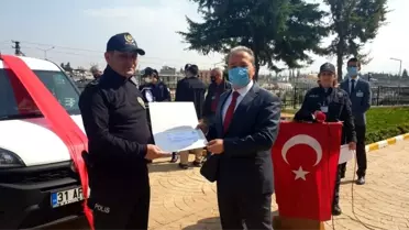 Reyhanlı'da esnaf ve iş adamlarından emniyete araç