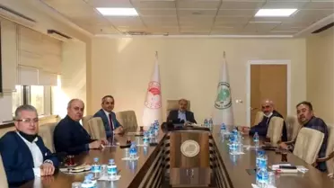 Kaymakam Pişkin'den Genel Müdür Üzmez'e ziyaret