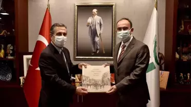 Şeyh Edebali Üniversitesi'nden Başkan Ataç'a ziyaret