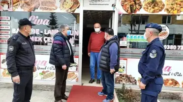 Kaymakam tebdili kıyafet sokağa çıktı denetim yaptı