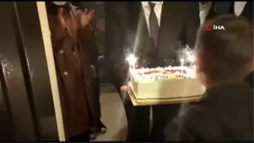 Şehidin oğluna doğum günü sürprizi