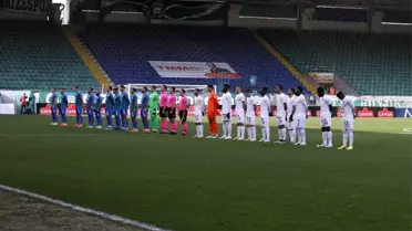 Süper Lig: Çaykur Rizespor: 0 Atakaş Hatayspor: 0 (İlk yarı)