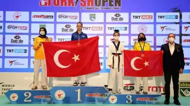 Tuskih Open'da genç taekwondoculardan 24 madalya