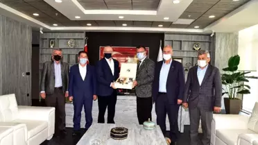 Başkan Ergün, Öküzcüoğlu ve Alaşehirli muhtarları ağırladı