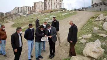 Şırnak Belediye Başkanı Yarka, devam eden çalışmaları inceledi