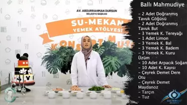 Son dakika haberleri... SU-MEKAN Yemek Atölyesi'nden yöresel lezzetlerden Osmanlı mutfağına yemeklerin püf noktaları