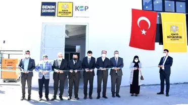 Güneysınır'da lavanta damıtma tesisi açıldı