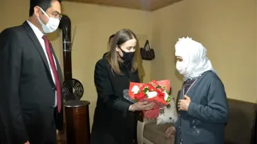 Son dakika haber... Kaymakam Yıldırım, şehit aileleri ve gazileri ziyaret etti