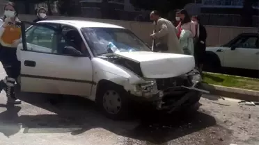 Samsun'da trafik kazası: 2 yaralı
