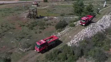 Son dakika haberleri... 'Alev savaşçıları' şehit babalarından aldıkları bayrağı gururla taşıyor