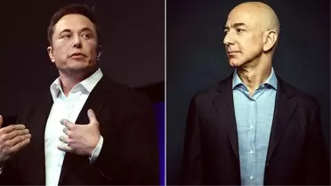 Jeff Bezos ve Elon Musk'ın 17 yıl önce çekilmiş fotoğrafı sosyal medyada gündem oldu