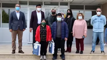 Başkan Özcan özel öğrencileri yalnız bırakmadı