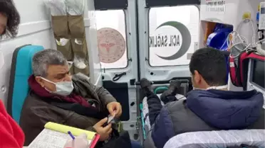 Test yaptırıp, yola çıkan baba- oğul, pozitif sonuçları yolcu otobüsünde öğrendi