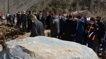 Vali Akbıyık sel bölgesinde incelemelerde bulundu