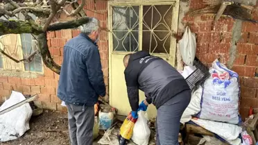 Kırmızı Balıkesir'in mavi boncuklu köyleri