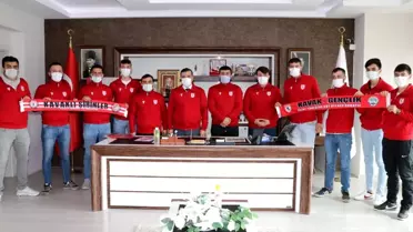 Başkan Sarıcaoğlu'ndan Samsunspor'a kırmızı-beyaz destek