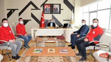 Müdür Keskin'den Kızılay'a teşekkür