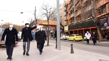 Başkanlar Alaaddin cephe sağlıklaştırma çalışmalarını inceledi