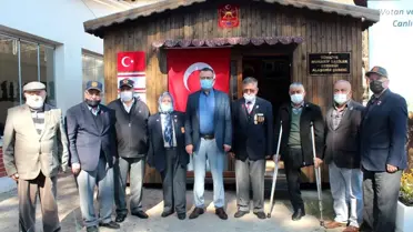 Gaziler istedi Başkan Öküzcüoğlu yerine getirdi