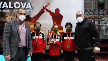 1308 Osmaneli Belediyespor karate takımı Türkiye 3'üncüsü oldu