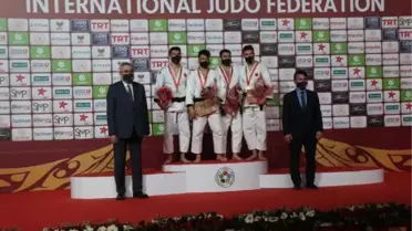 Judoda Antalya Grand Slam müsabakalarında ikinci gün mücadeleleri tamamlandı
