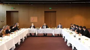 Başkan Demir, başkanlarla bir araya geldi