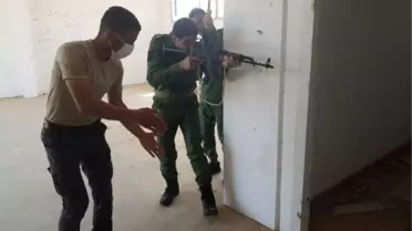 Libyalı askerlere terörle mücadele tekamül eğitimi