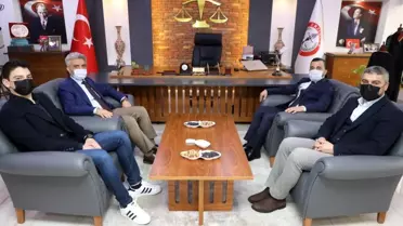 Erzincan protokolünden Avukatlar Günü ziyaretleri