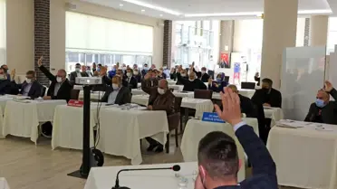 Bafra Belediyesi meclis toplantısı